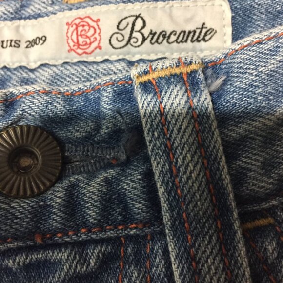 BROCANTE FLARE DENIM SKIRTS SIZE 2 - Picture 7 of 7